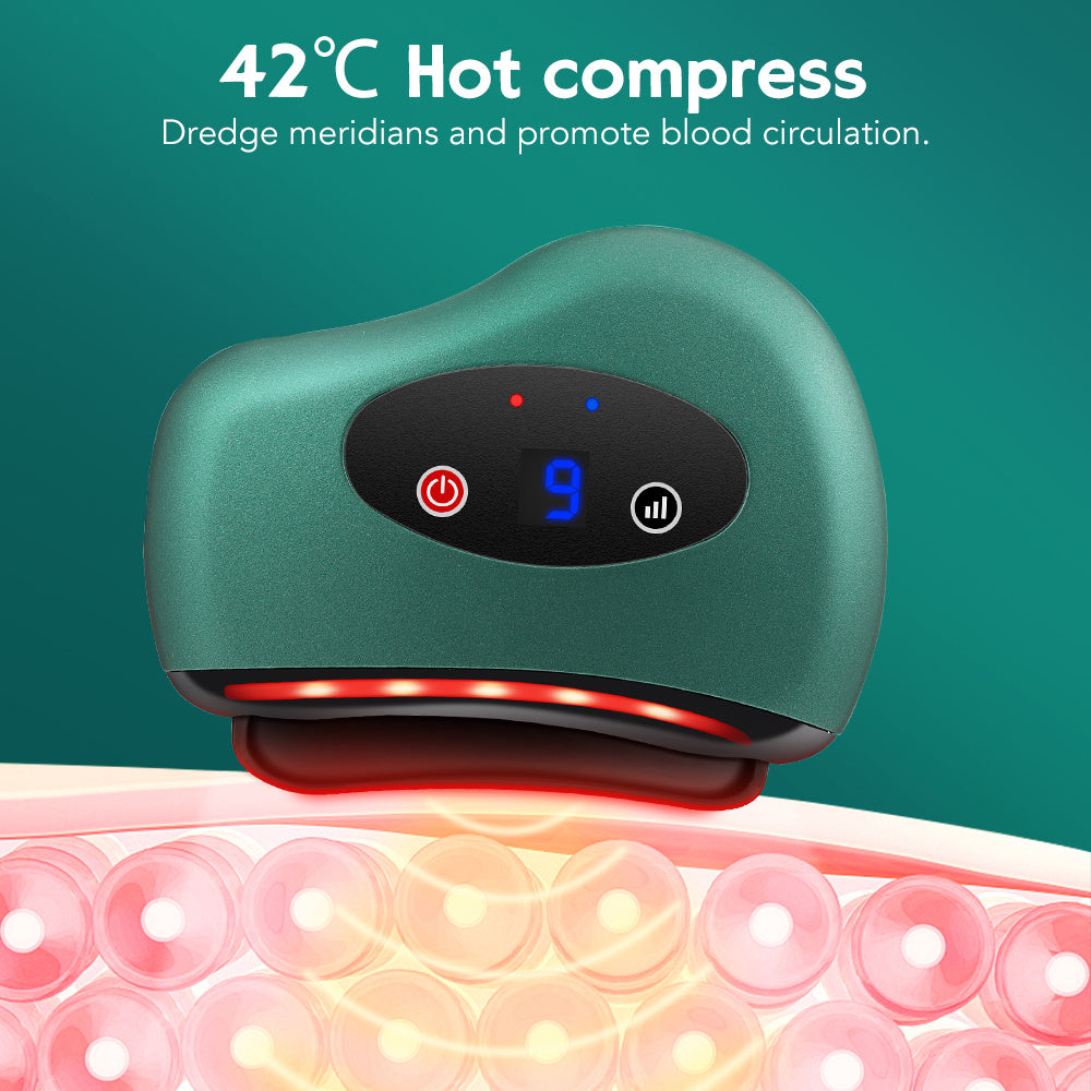 Electric Bianstone Gua Sha Board Tools Hot Compress Heating Vibration Back Facial Massager Meridian Lymphatic Drainage Scraping Heating Vibration Scraping Neck Face Skin Lifting Removal Wrinkle Tool Electric Bianstone Gua Sha Board Tools Hot Compress Heating Vibration Back Facial Massager Meridian Lymphatic Drainage Scraping Heating Vibration Scraping Neck Face Skin Lifting Removal Wrinkle Tool